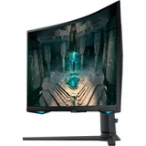 Монитор, Samsung, Odyssey G6 Smart LS27BG650EIXCI, 27”, 2560x1440, IPS, 165 Гц, DP (v1.2), HDMI (v2.0), 350 кд/м, 1000:1, 1мс, Регулировка высоты/ наклона/ вращения/ поворота, 178/178, 16:9, Черный