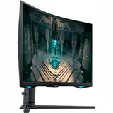 Монитор, Samsung, Odyssey G6 Smart LS27BG650EIXCI, 27”, 2560x1440, IPS, 165 Гц, DP (v1.2), HDMI (v2.0), 350 кд/м, 1000:1, 1мс, Регулировка высоты/ наклона/ вращения/ поворота, 178/178, 16:9, Черный