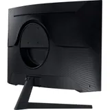 Монитор Samsung 27" S27CG550EI черный VA LED 1ms 16:9 HDMI M/M полуматовая Piv 2500:1 300cd 178гр/178гр 2560x1440 DP 2K USB 4.1кг
