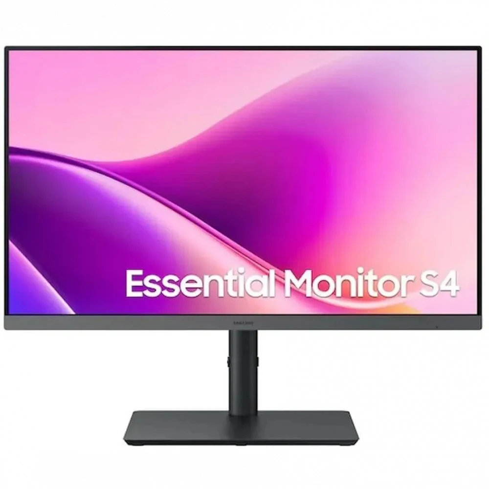 Монитор Samsung 24" Essential S3 S24F430UAUXEN черный IPS LED 5ms 16:9 HDMI TV матовая HAS Piv 1000:1 300cd 178гр/178гр 1920x1080 100Hz DP FHD USB 2.4кг