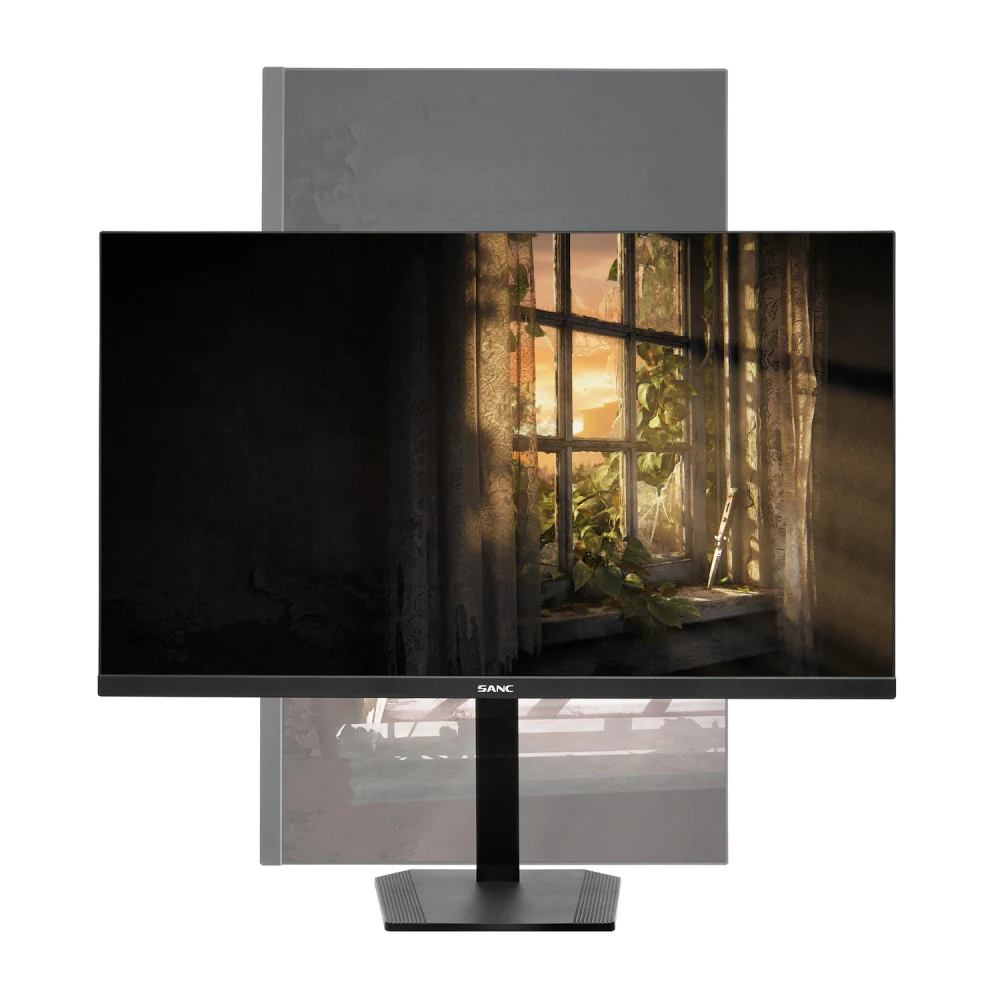 Монитор 27" Sanc M2763VTB, 1920x1080, VA (LED), 280Hz, 1ms, 300cd/m2, 1000:1, 2xHDMI/2xDP M2763VTB