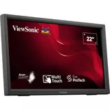 Viewsonic 21.5" TD2223 Touch VA LED, 1920x1080, 5ms, 250cd/m2, 50Mln:1, 178°/178°, VGA, DVI, HDMI, DP, USB*2, колонки, bookstand style, Black