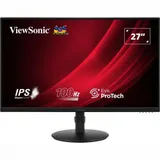 Монитор ViewSonic 27" VA2708-HDJ черный IPS LED 5ms 16:9 HDMI матовая HAS Piv 1000:1 250cd 178гр/178гр 1920x1080 100Hz VGA DP FHD 4.1кг