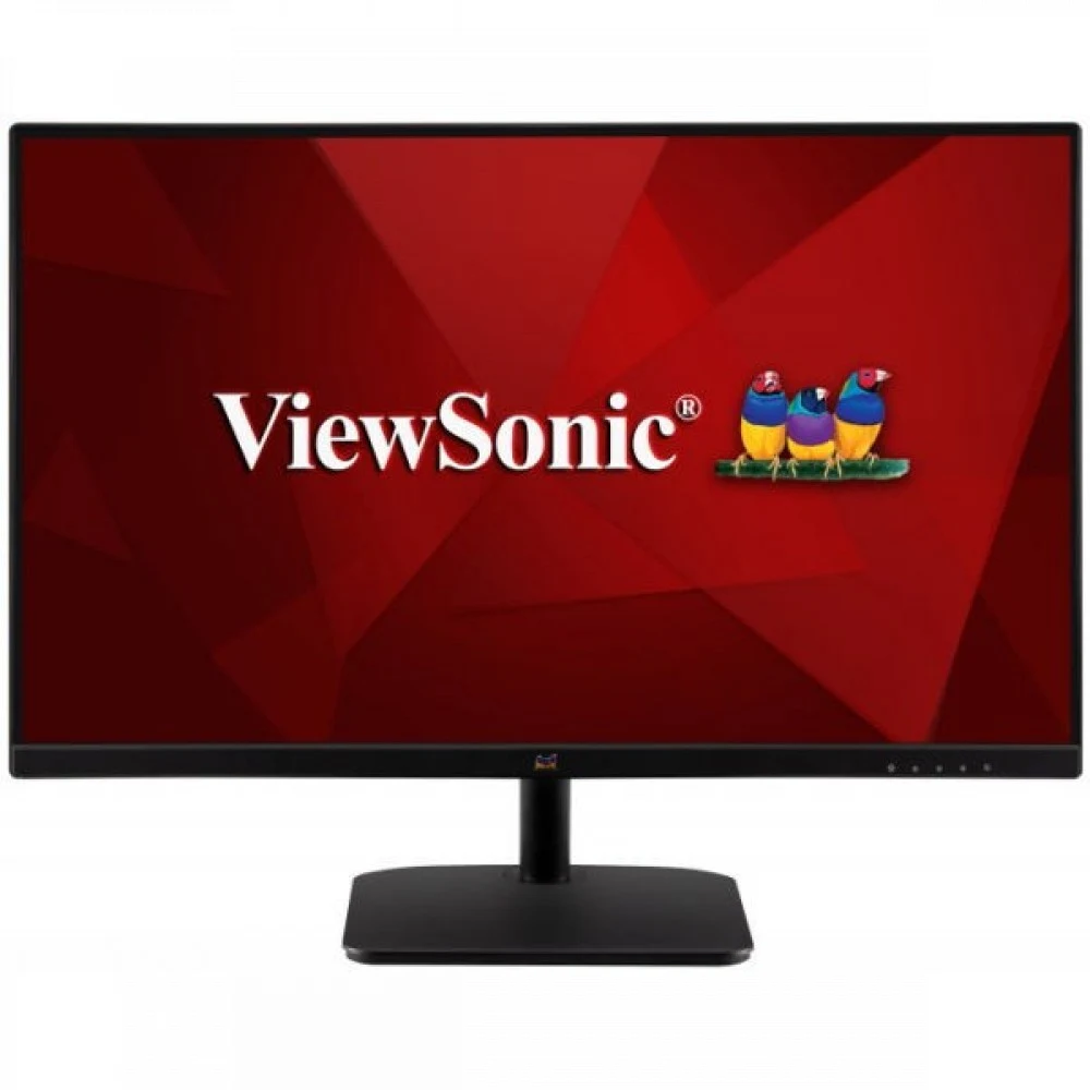 Монитор жидкокристаллический ViewSonic Монитор LCD 27'' [16:9] 1920х1080(FHD) IPS, nonGLARE, 250cd/m2, H178°/V178°, 1000:1, 50M:1, 16.7M, 4ms, VGA, HDMI, Tilt, 3Y, Black 27" IPS монитор с интерфейсо