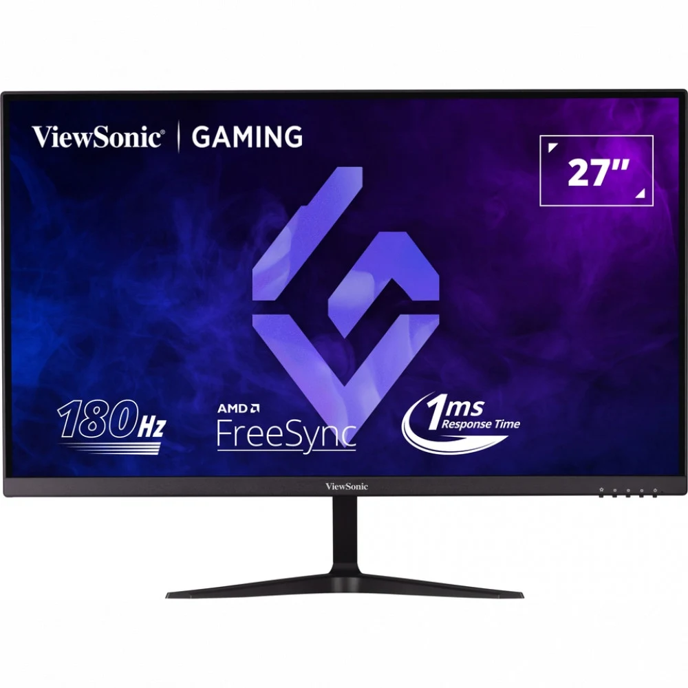 Монитор 27" ViewSonic VX2718-P-MHD, Black, VA, 1920x1080@165Hz, 250кд/м2, 4000:1, 1ms, 2xHDMI, DP