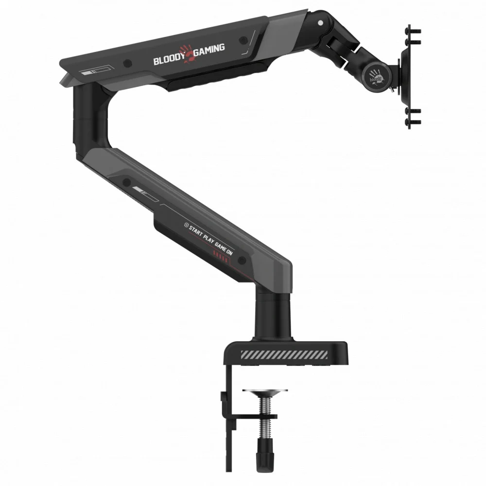 Настольное крепление для монитора A4Tech Bloody DM-8, 17"-39",VESA 75x75/100x100,до 9кг,Sports Black
