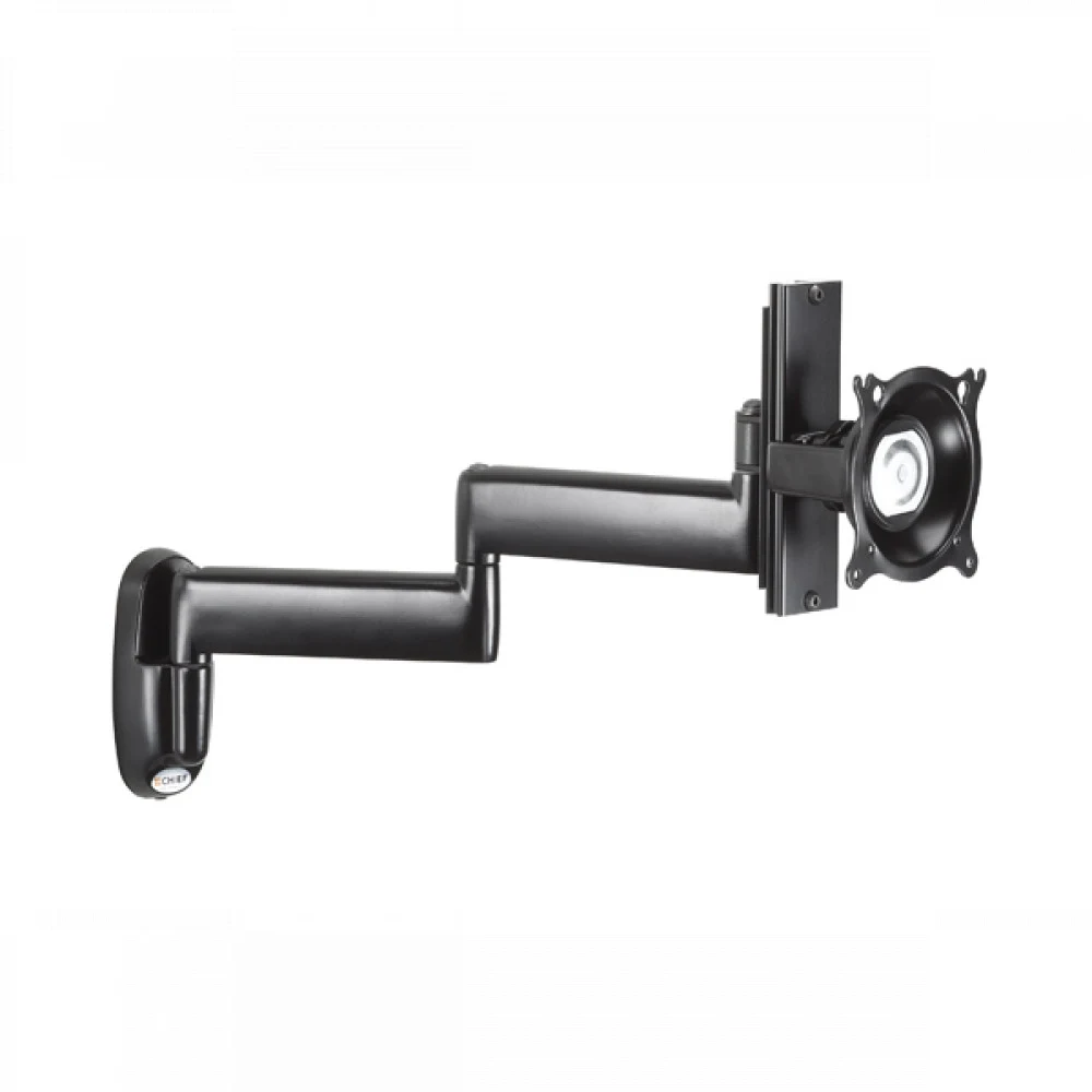[KWD130B] Крепление настенное Chief KWD130B для монитора 10 - 30" VESA 100x100, расстояние от стены 12-47 см, наклон +/-15°, поворот 180°, регулировка высоты 12 см, черн.