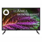 Телевизор LED Digma 32" DM-LED32SBB31 Яндекс.ТВ черный HD 60Hz DVB-T DVB-T2 DVB-C DVB-S DVB-S2 USB WiFi Smart TV