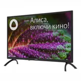 Телевизор LED Digma 32" DM-LED32SBB31 Яндекс.ТВ черный HD 60Hz DVB-T DVB-T2 DVB-C DVB-S DVB-S2 USB WiFi Smart TV