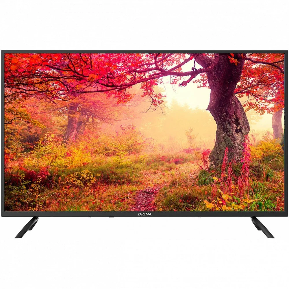 Телевизор LED Digma 43" DM-LED43MBB21 Frameless черный FULL HD 60Hz DVB-T DVB-T2 DVB-C DVB-S DVB-S2 USB