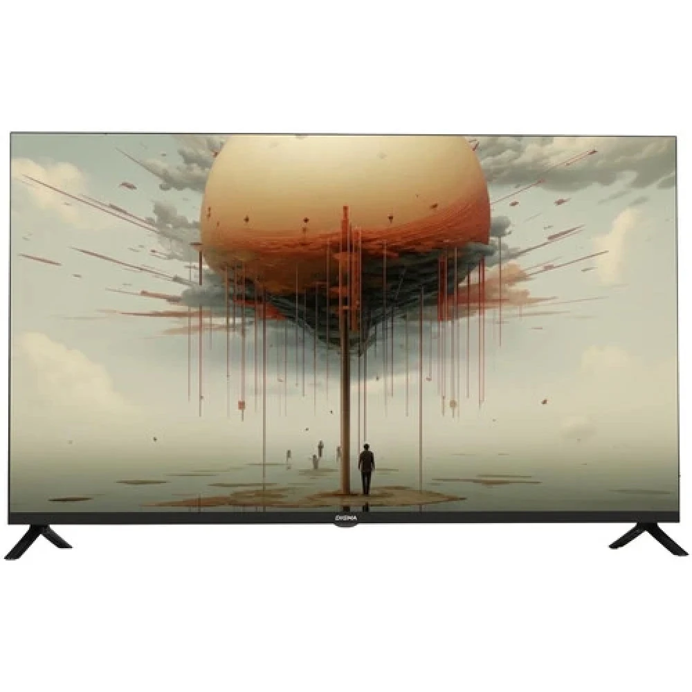 Телевизор LED/ Телевизор LED Digma 43" DM-LED43SBB36 Салют ТВ Frameless Metal черный/черный FULL HD 60Hz DVB-T DVB-T2 DVB-C DVB-S DVB-S2 USB WiFi Smart TV