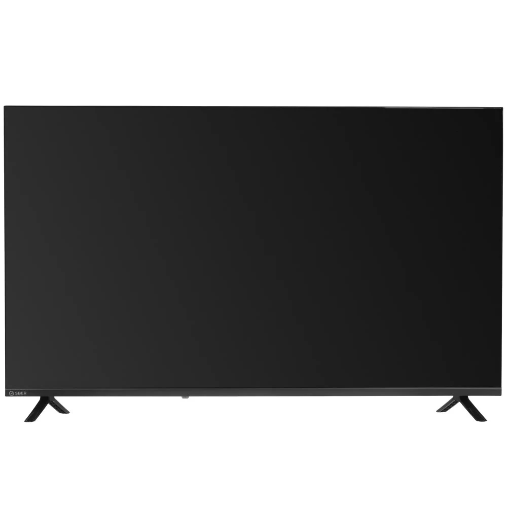 Телевизор LED Sber 43" SDX-43F3000DBA Салют ТВ Frameless черный FULL HD 60Hz DVB-T DVB-T2 DVB-C DVB-S DVB-S2 USB WiFi Smart TV (RUS)
