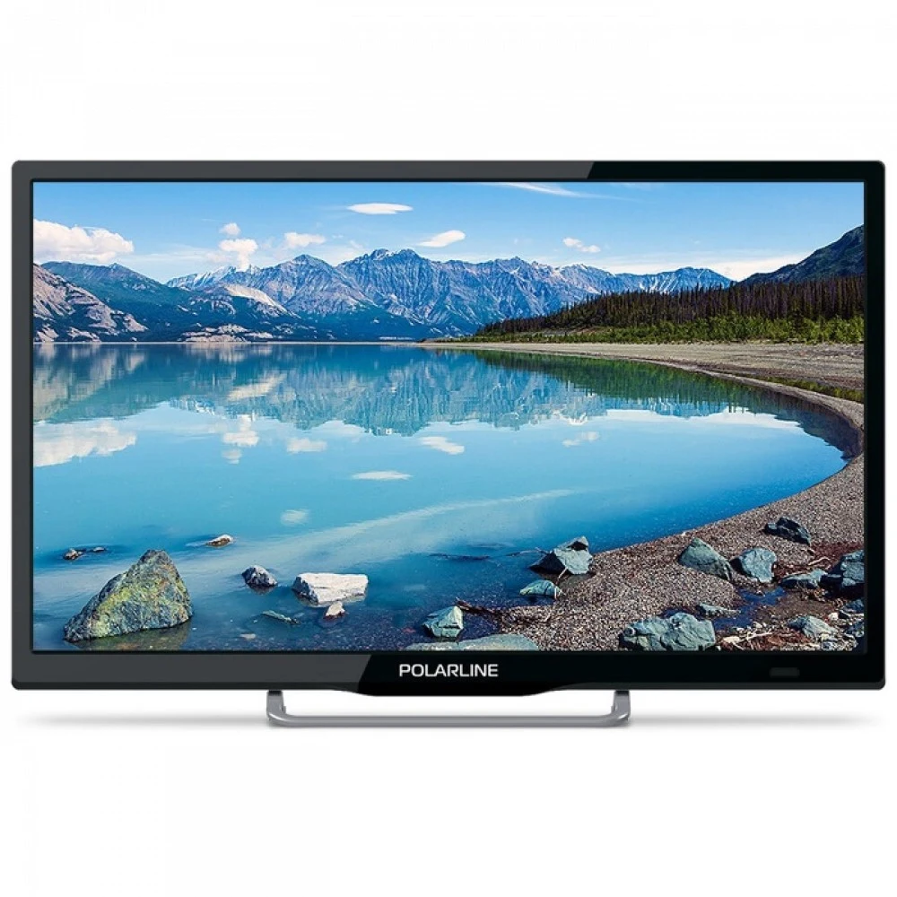 Телевизор LED PolarLine 24" 24PL12TC черный HD 60Hz DVB-T DVB-T2 DVB-C DVB-S2 USB WiFi (RUS)