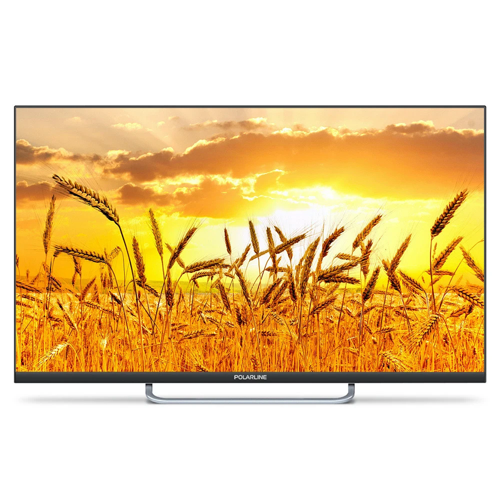 Телевизор LED/ Телевизор LED PolarLine 32" 32PL55TC-SM черный/серебристый HD 50Hz DVB-T DVB-T2 DVB-C USB WiFi Smart TV (RUS)