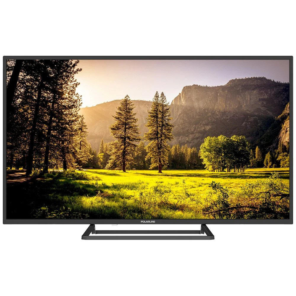 Телевизор LED/ Телевизор LED PolarLine 43" 43PL51TC-SM черный FULL HD 60Hz DVB-T DVB-T2 DVB-C DVB-S2 USB WiFi (RUS)