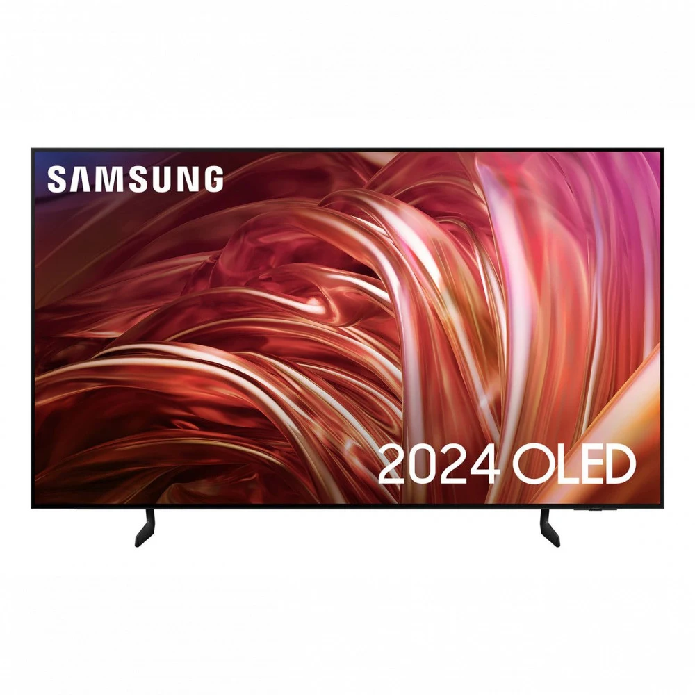 Телевизор 77'' Samsung/ 77", OLED, Ultra HD, Tizen Smart TV, 120 Hz, HDR10+, Wi-Fi, Voice, DVB-T2/C/S2, Bluetooth, CI+(1.4), FreeSync Premium, 2.0Ch 20W, OTS Lite, 4HDMI, 2USB, Black 2025