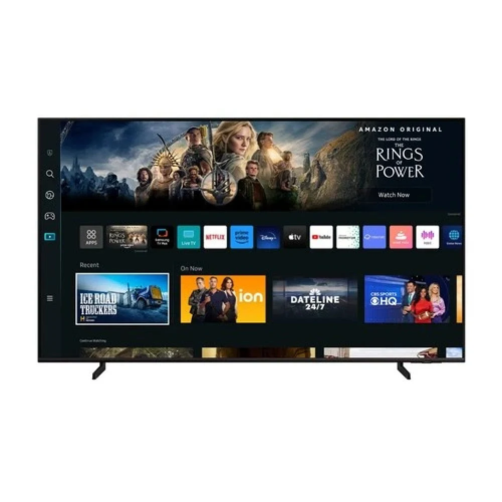Телевизор ЖК 85" Samsung/ 85", QLED, Smart TV,Wi-Fi, Voice, PQI 3100, HDR10+, DVB-T2/C/S2, 20W, OTS Lite, 3HDMI, 2USB, BLACK 2023