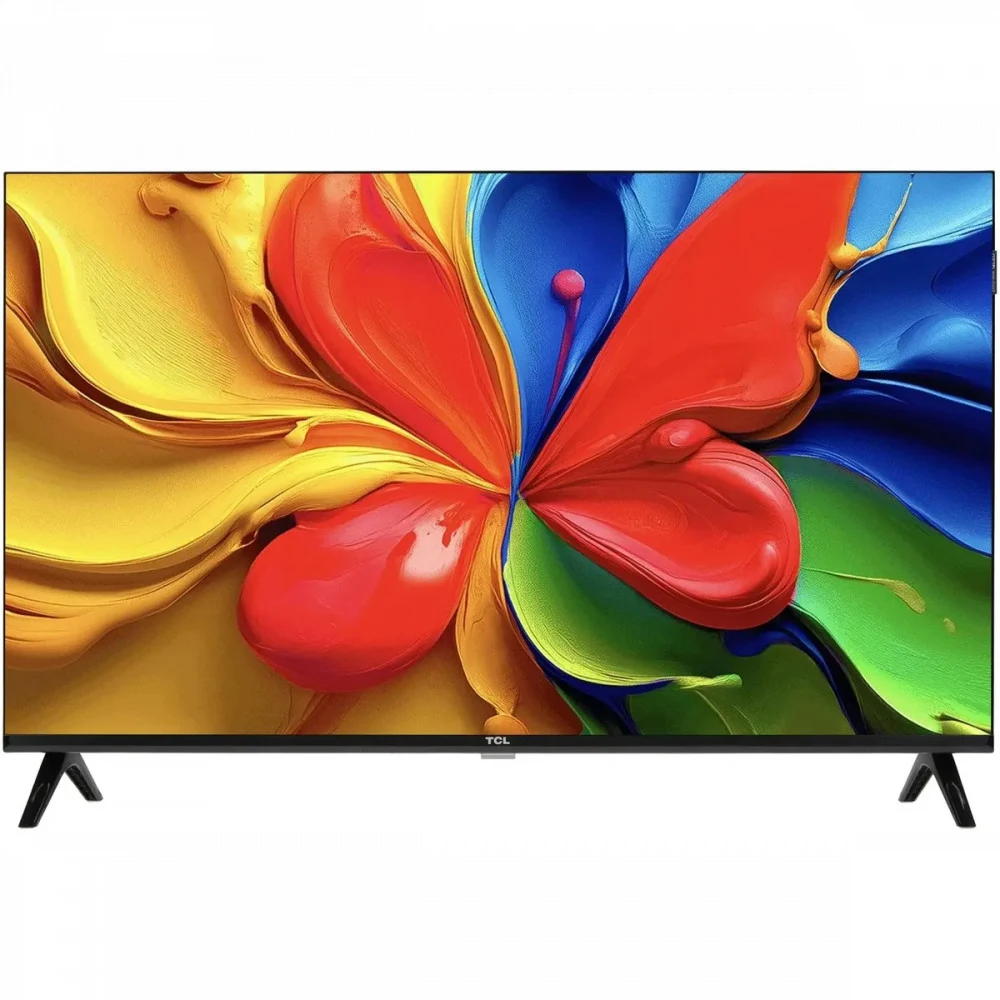 Телевизор QLED/ Телевизор QLED TCL 32" 32S5K-UZ черный FULL HD 60Hz DVB-T DVB-T2 DVB-C DVB-S DVB-S2 USB WiFi Smart TV