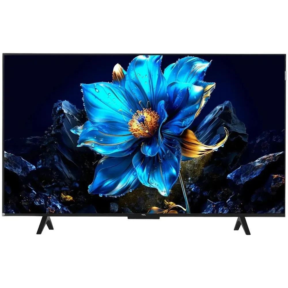 Телевизор QLED/ Телевизор QLED TCL 43" 43P7K-UZ черный 4K Ultra HD 60Hz DVB-T DVB-T2 DVB-C DVB-S DVB-S2 USB WiFi Smart TV