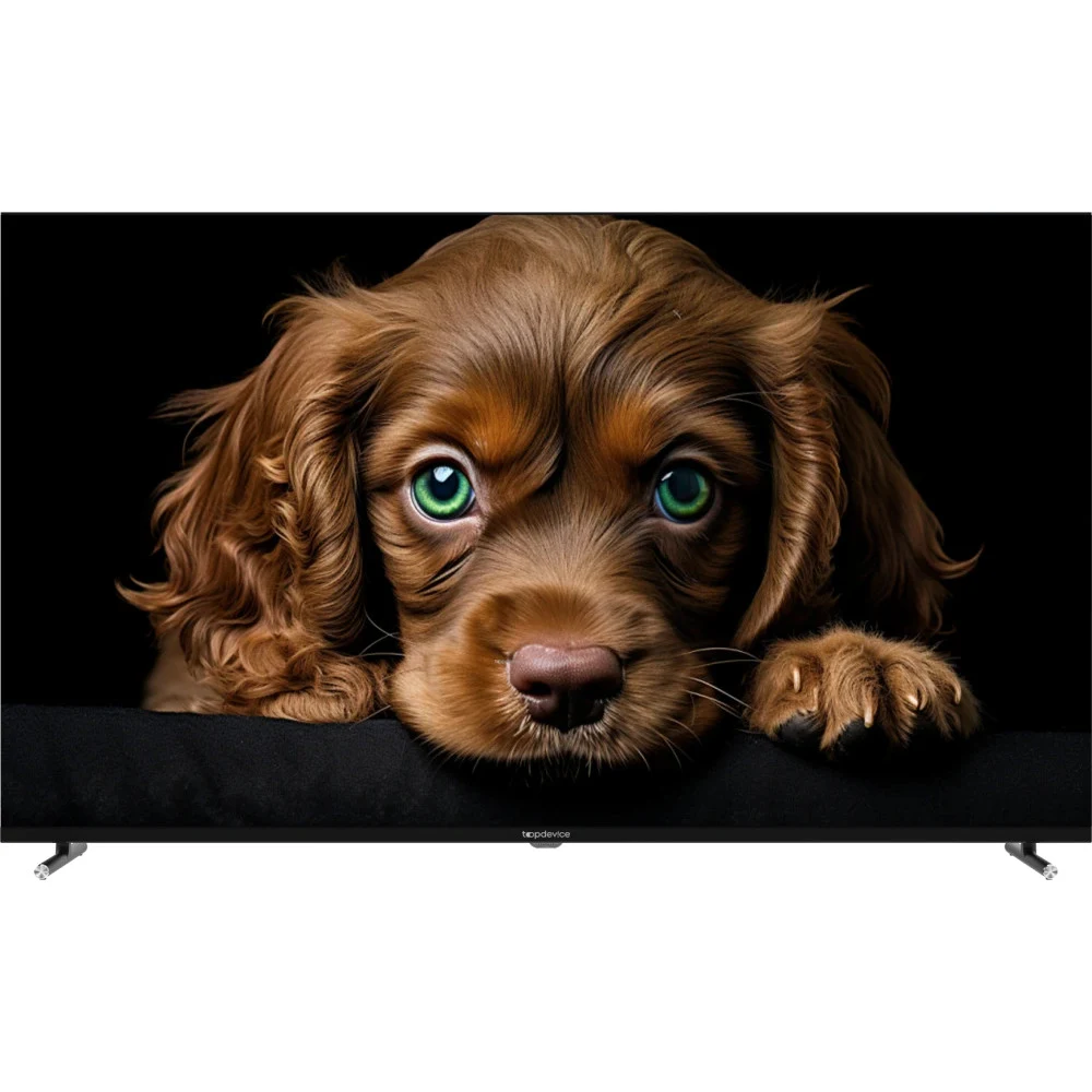 Телевизор Topdevice 55"/UHD/VA-QLED/Smart Wildred/2-8ГБ/BT/черный. (TDTV55CQ08UBK)