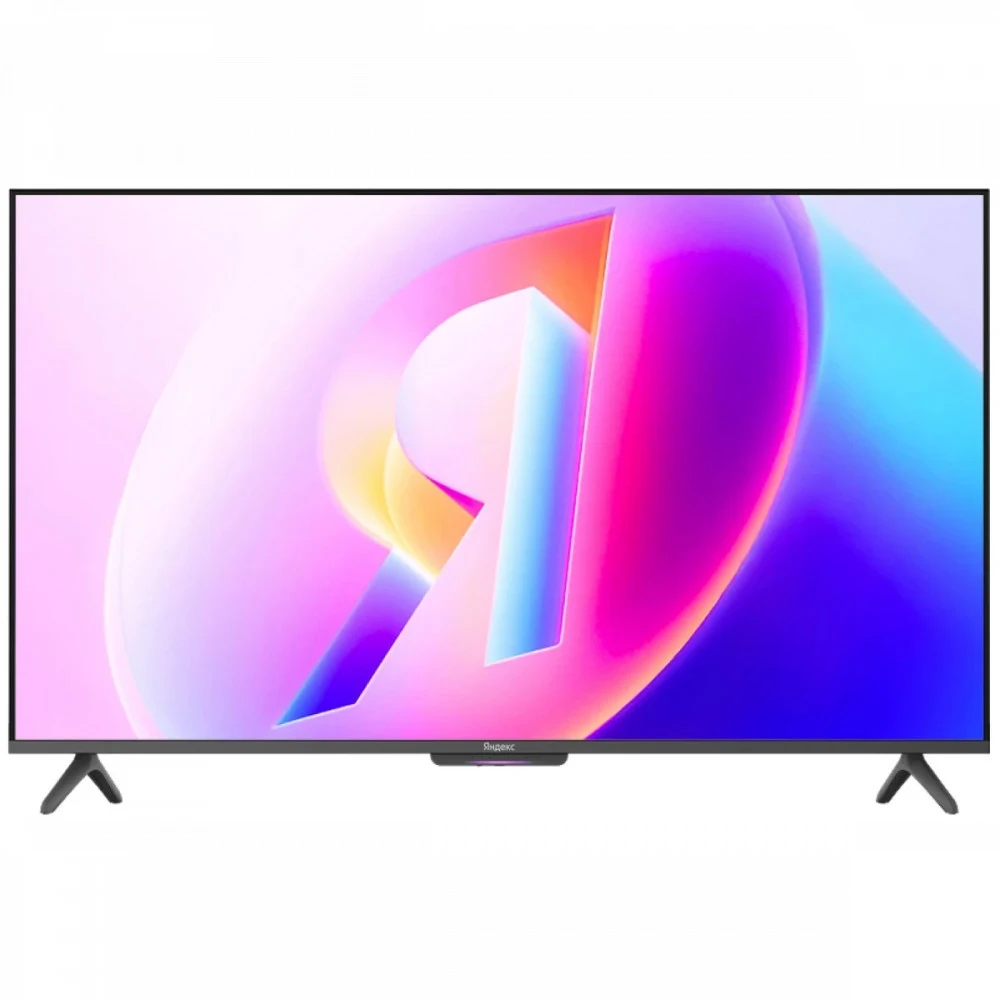 ТВ Станция, Яндекс, Бейсик QLED 55", YNDX-00080, Ultra HD 4K, 38402160, 60 Гц, 450 (nits), звук 30 Вт, 2х1 динамика, YaOS X, RAM 2 GB, Flash 32 GB, Wi-Fi, Bluetooth 5.1 + BLE, 3HDMI 2.1, 122672382