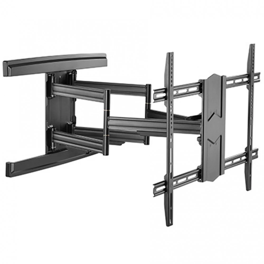 Кронштейн для ТВ, Brateck, LPA57-686A, 43"-100", Макс. нагрузка - 70 кг, Угол поворота до +/-90°, Диапазон наклона +2°/-15°