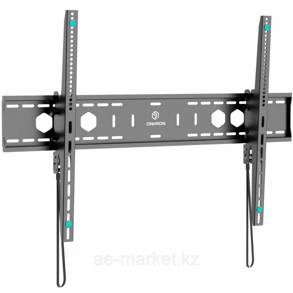 Кронштейн ONKRON/ 60-110" макс. 900*600, наклон -10?+5", поворот 0?, от стены до 85мм, вес до 120кг, черный