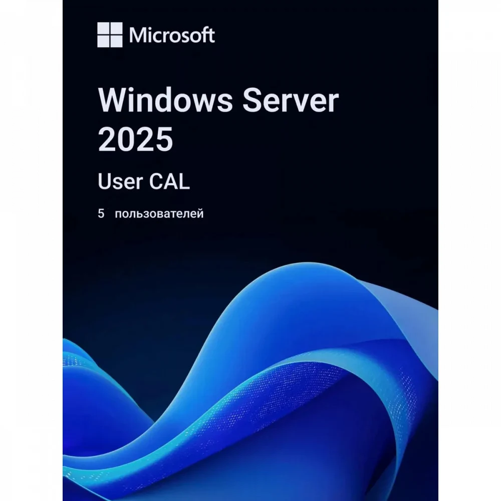 Комплект программного обеспечения Windows Server CAL 2025 English 1pk DSP OEI 5 Clt User CAL