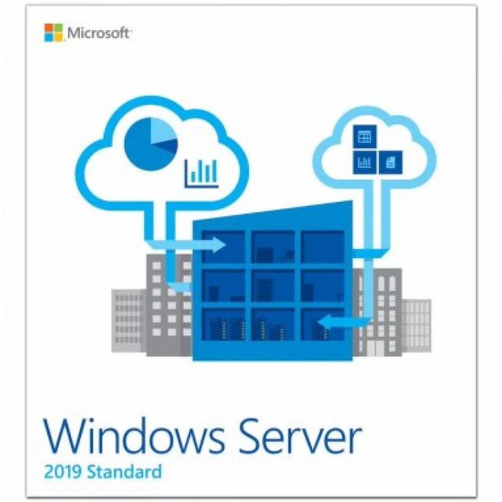 Операционная система Microsoft Windows Server Standard 2019 64-bit English 1pk DSP OEI DVD 16 Core лицензия с COA и носителем информации (P73-07788)