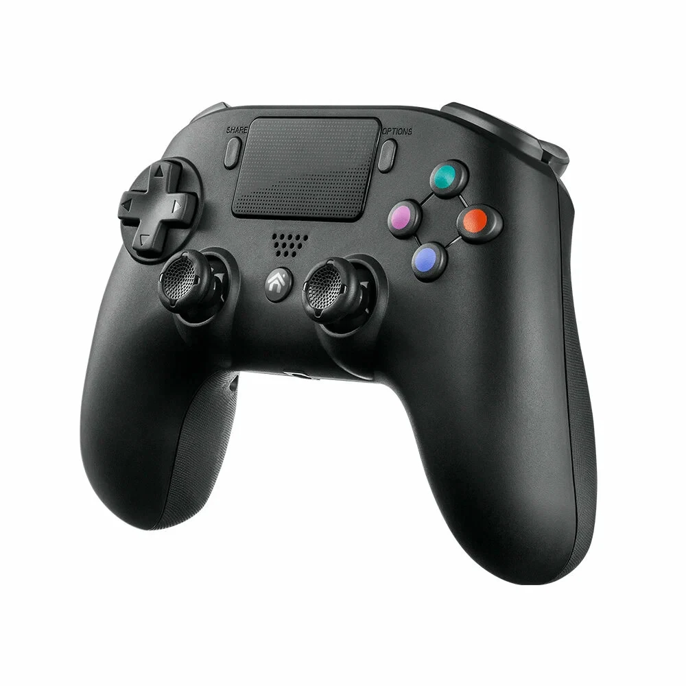 Геймпад Flashfire P203BK, 19 кнопок, PC/PS4, USB, BT, 600mAh, Black