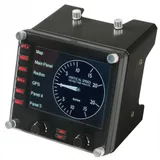 Контроллер игровой Logitech G Flight Instrument Panel (приборная панель с ЖК-дисплеем для авиасимуляторов)