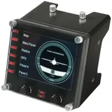 Контроллер игровой Logitech G Flight Instrument Panel (приборная панель с ЖК-дисплеем для авиасимуляторов)