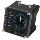 Контроллер игровой Logitech G Flight Instrument Panel (приборная панель с ЖК-дисплеем для авиасимуляторов)