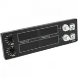 Игровой контроллер Logitech G Saitek Pro Flight Radio Panel панель радиоприборов для полетных симуляторов, черная, 4 дисплея, 2 клавиши, 2 тумблера, 2 регулятора настройки, USB 2.0 кабель 1,8м
