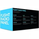 Игровой контроллер Logitech G Saitek Pro Flight Radio Panel панель радиоприборов для полетных симуляторов, черная, 4 дисплея, 2 клавиши, 2 тумблера, 2 регулятора настройки, USB 2.0 кабель 1,8м