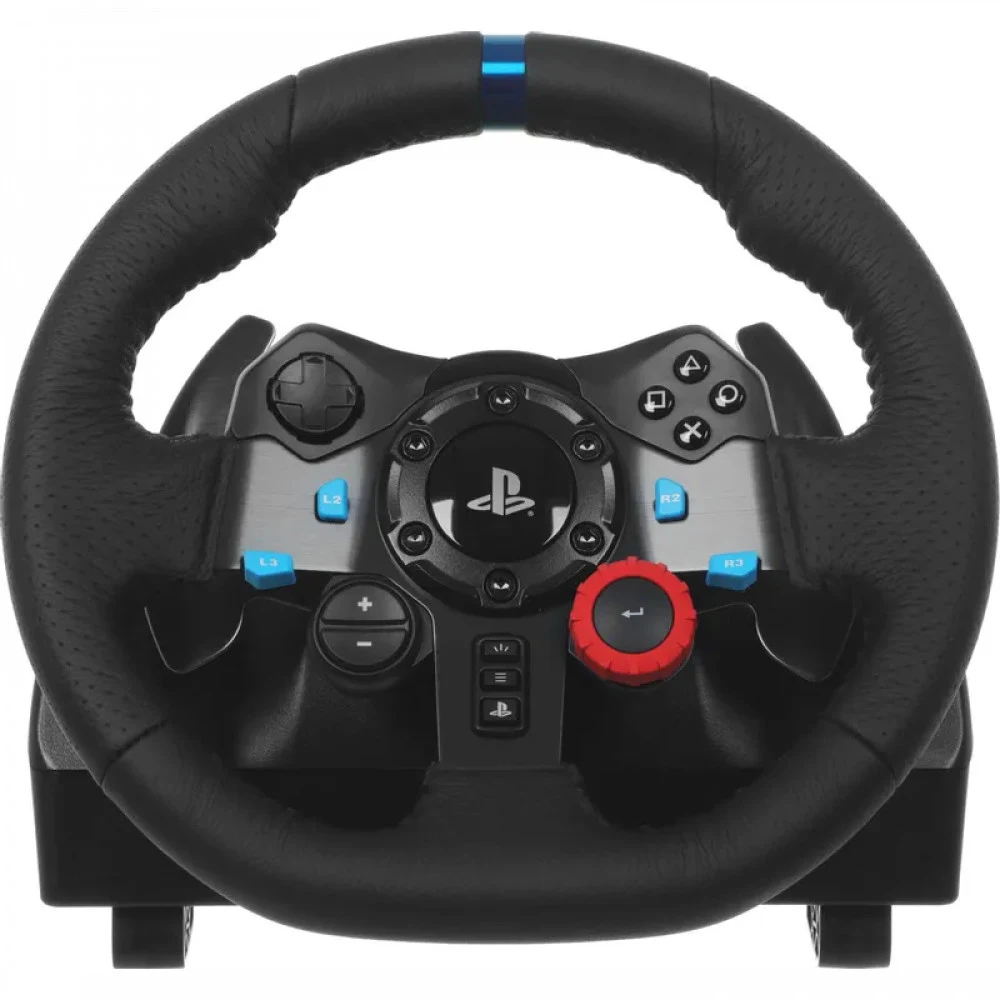 LOGITECH G29 Руль игровой (USB, для PS и PC, педали, виброотдача, 941-000113/941-000112/941-000142)