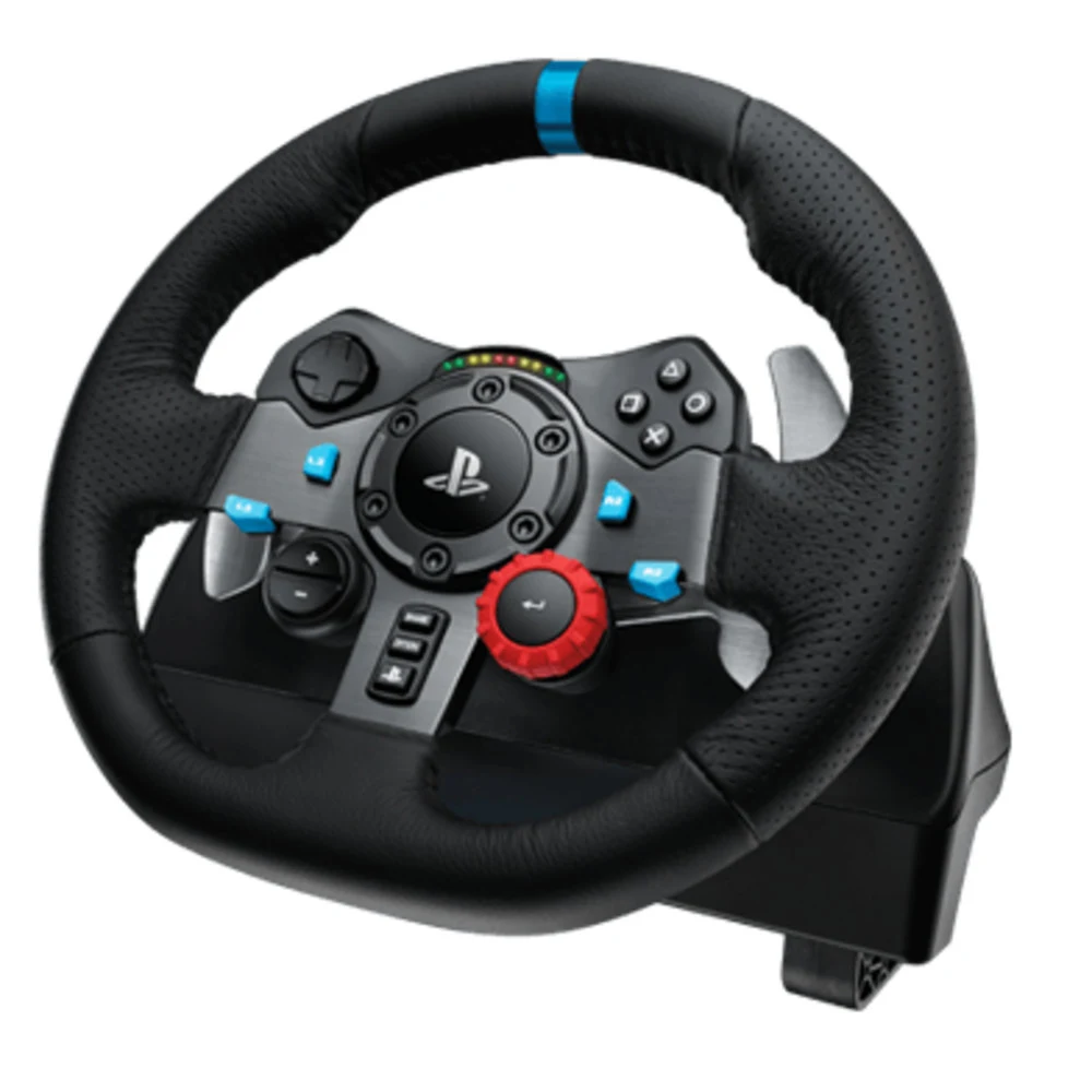 Контроллер для игровых симуляторов Logitech G29 Driving Force (руль и педали для PlayStation4, PlayStation3 и ПК) (M/N: W-U0002 / W-U0003)