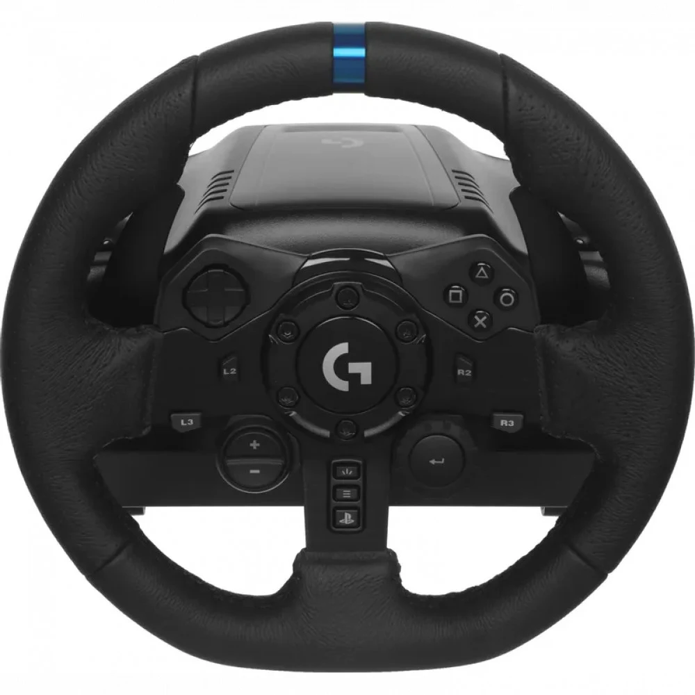 Руль Logitech G923 10кноп. (с педалями) черный