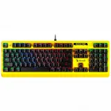 Клавиатура игровая Bloody B810RC YELLOW RGB, мех клавиатура