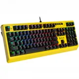 Клавиатура игровая Bloody B810RC YELLOW RGB, мех клавиатура