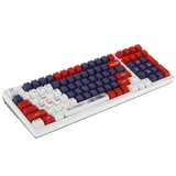 Клавиатура A4Tech Bloody S98 Sports Navy BLMS Plus механическая синий/белый USB for gamer LED (S98 SPORTS NAVY BLMS RED PLUS)