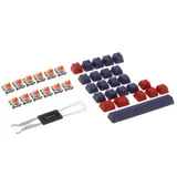 Клавиатура A4Tech Bloody S98 Sports Navy BLMS Plus механическая синий/белый USB for gamer LED (S98 SPORTS NAVY BLMS RED PLUS)