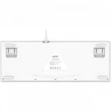 Клавиатура Acer OKW305 механическая белый USB for gamer LED (ZL.KBDCC.01W)