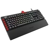 Клавиатура AOC AGK700, MX Red Cherry, Gaming, Multimedia, RGB, Black, USB