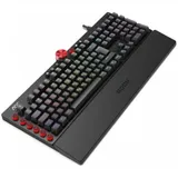 Клавиатура AOC AGK700, MX Red Cherry, Gaming, Multimedia, RGB, Black, USB