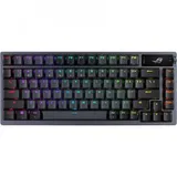 Клавиатура ASUS M701 ROG AZOTH, Wired, 2,4Hz, Bluetooth 5.1, 75%, PBT, RGB, Black