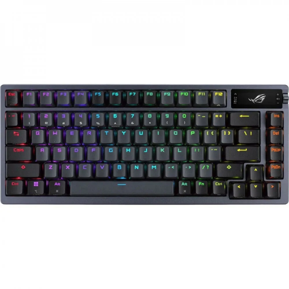Клавиатура ASUS M701 ROG AZOTH, Wired, 2,4Hz, Bluetooth 5.1, 75%, PBT, RGB, Black
