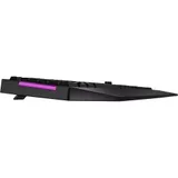 ASUS TUF Gaming K1 чёрная Игровая клавиатура (мембранная, RGB подсветка, USB, регулятор громкости, 90MP01X0-BKRA00)