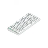 Клавиатура Dark Project ALU81A Terra Nova,White,Wireless,Gaming,g3ms Moonstone,8000mAh,BT,2.4GHz,USB
