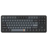 Клавиатура, Dark Project, DPKB_MIDNIGHT_87_ANSI_UA, ALU87A Midnight, Игровая, Механическая, TKL, g3ms Zircon switches, USB, Подсветка RGB, Размер: 362 x 136 x 42 мм., Анг/Рус, Чёрный